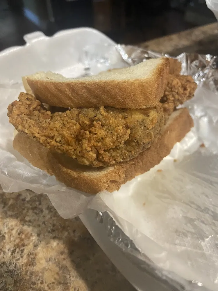 Pork Chop Sandwich